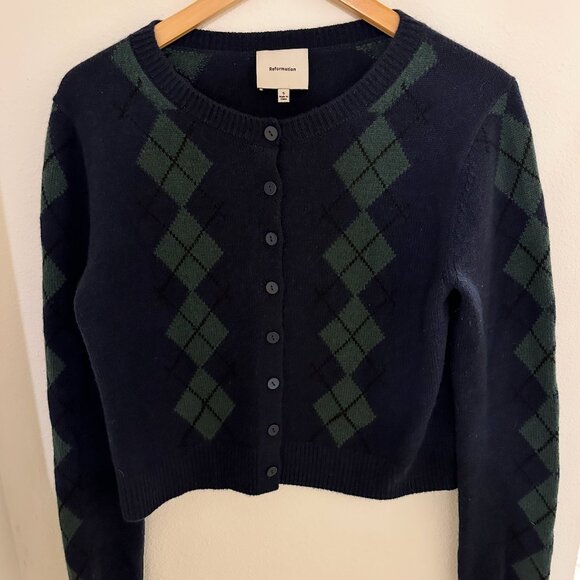 Reformation Clara Cashmere Cardigan - Picture 2 of 2